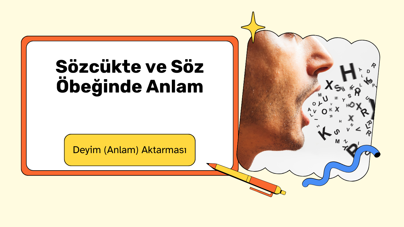 deyim (anlam) aktarması