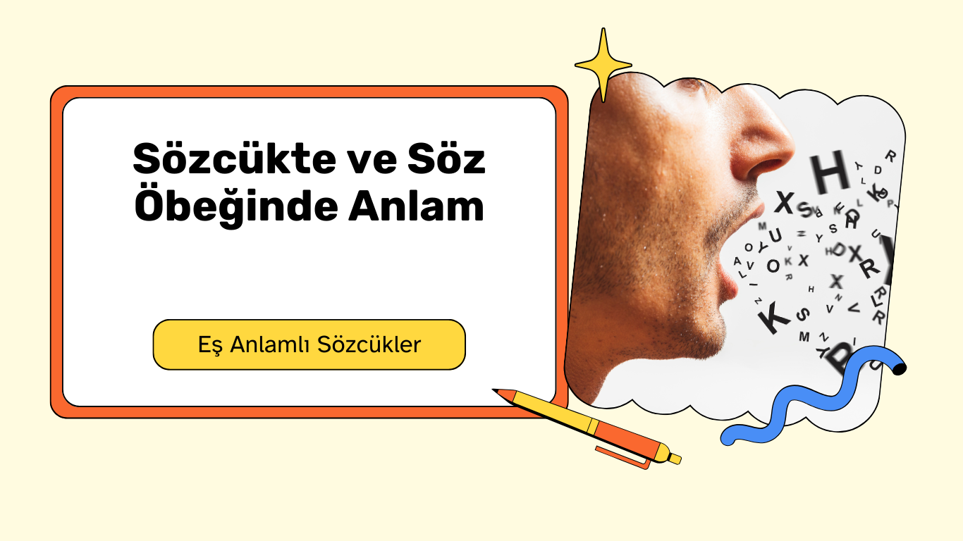 eş anlamlı sözcükler
